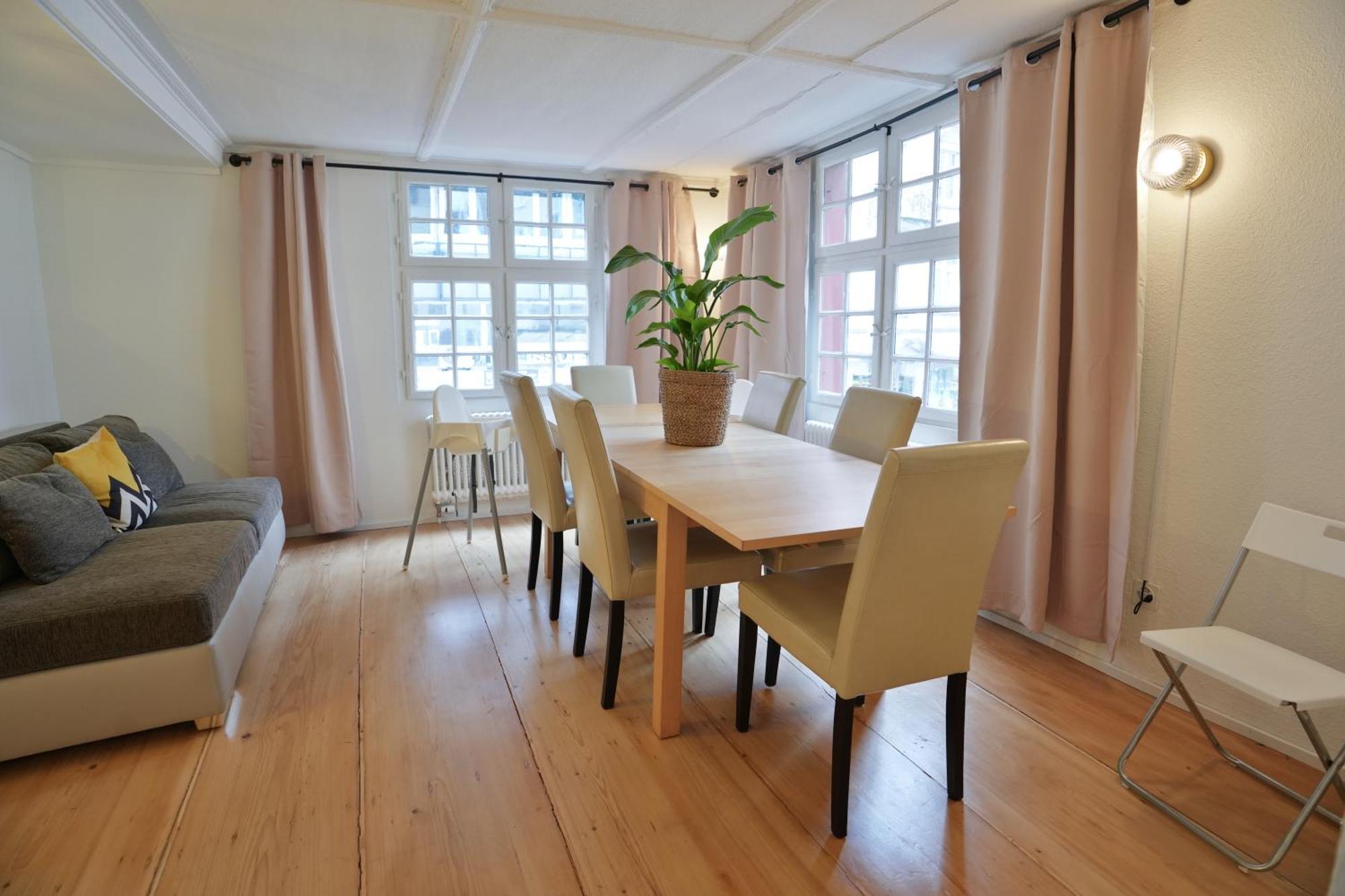 Cozy City Center, 4 Bedroom- 120Sq, 5Min Walk To Main Station Basel Luaran gambar